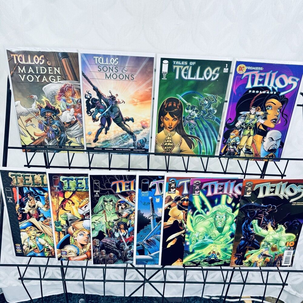 Tellos Prologue 1-2 4 6 8-10, Tales Sons & Moons, Maiden Voyage,‎ Tales of T Lot